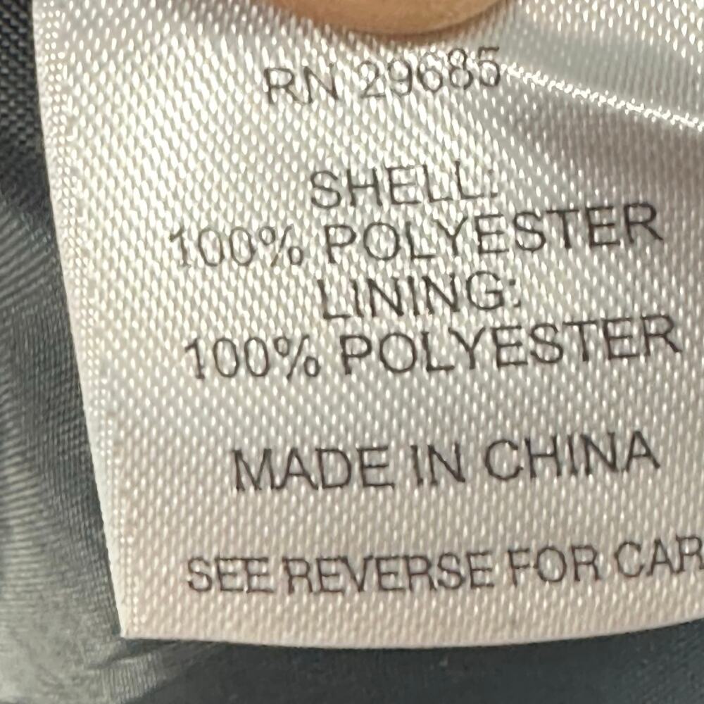 Pendleton Black One Button Closure Polyester Blaz… - image 7